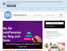 Tablet Screenshot of minpension.se